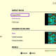 A screenshot showing the display options for the Evercade VS console.